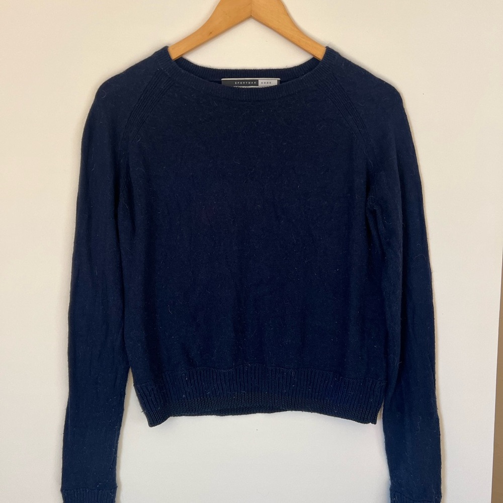Sportmax Navy Blue Women's Sweater